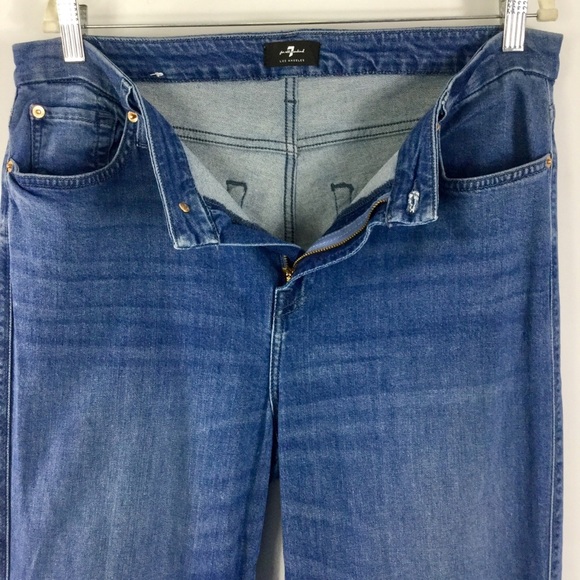 7 For All Mankind Kimmie Bootcut Jeans Size 34 - Picture 6 of 15